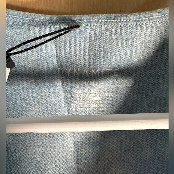 Dynamite, STRETCHY CROPPED TANK - Picture 3 of 4